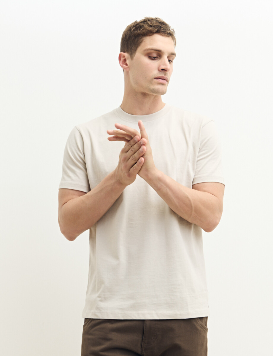 520306 T-SHIRT HARRY Natural