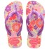 Ojotas Havaianas Kids Flores Violeta