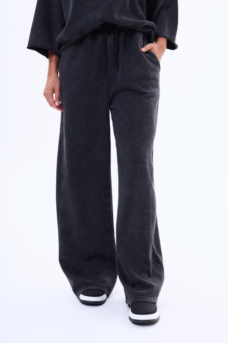 Pantalon de felpa Salento - Negro 