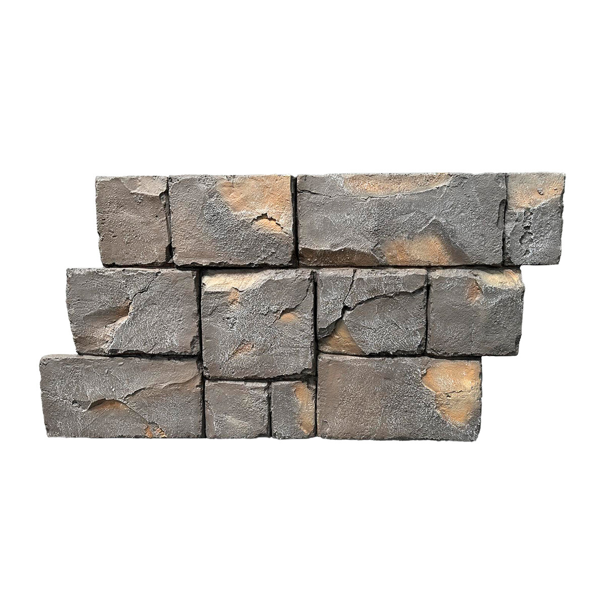 Revestimiento Para Exterior De Poliuretano Imitación Piedra /  Placa De 150x75 Cm 