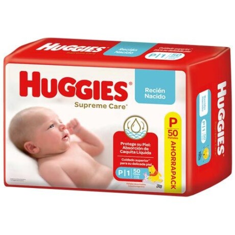 Pañales Huggies Supreme Care P 50 unidades Pañales Huggies Supreme Care P 50 unidades