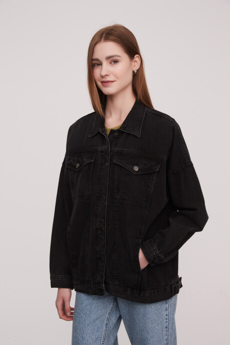 Campera Dormas Gris Oscuro