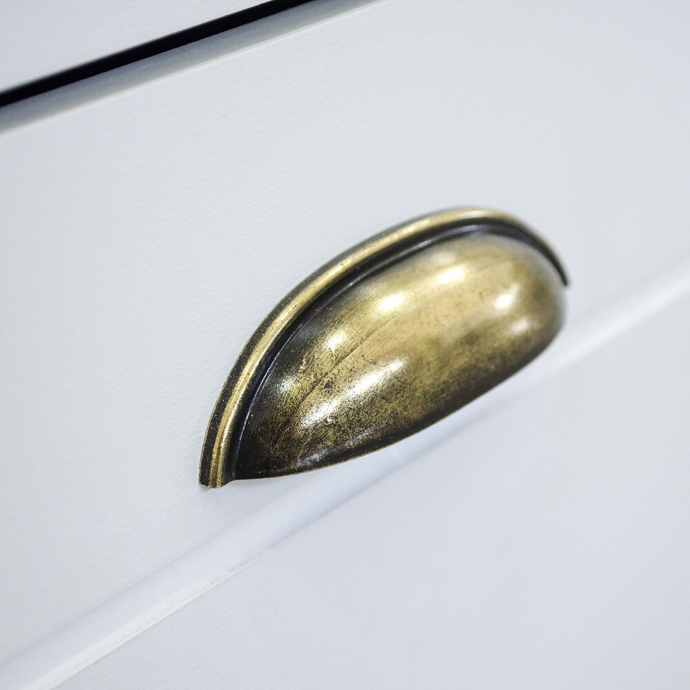 BAJO MESADA ARMARIO 1 PUERTA - LÍNEA AMERICANA BLANCO