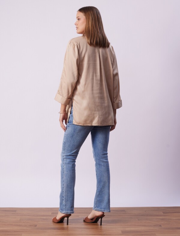 Camisola Tencel BEIGE