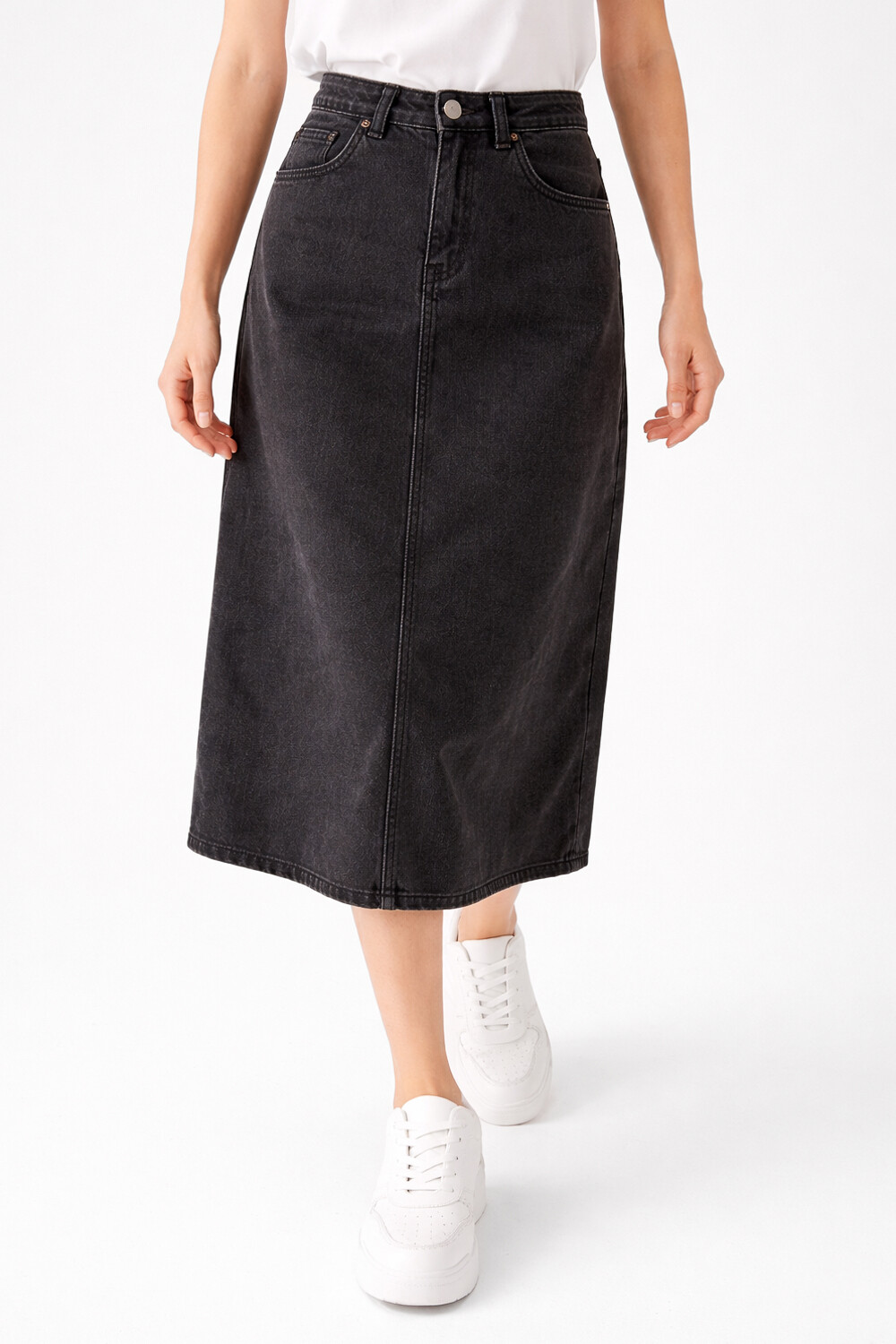 Falda Orlan Gris Oscuro