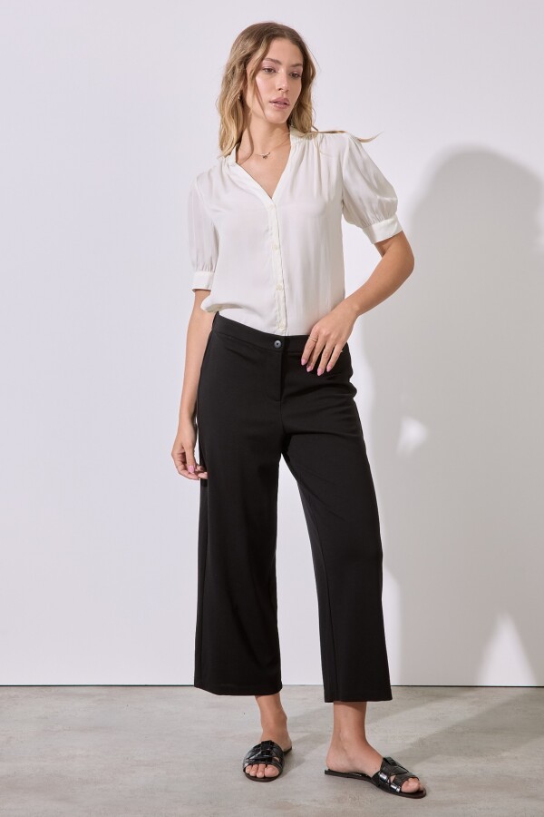 Pantalon Lyocell NEGRO