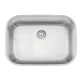 Pileta Acero Inox Simple 48X34X18Cm Con Valvula Canastilla Tramontina 000