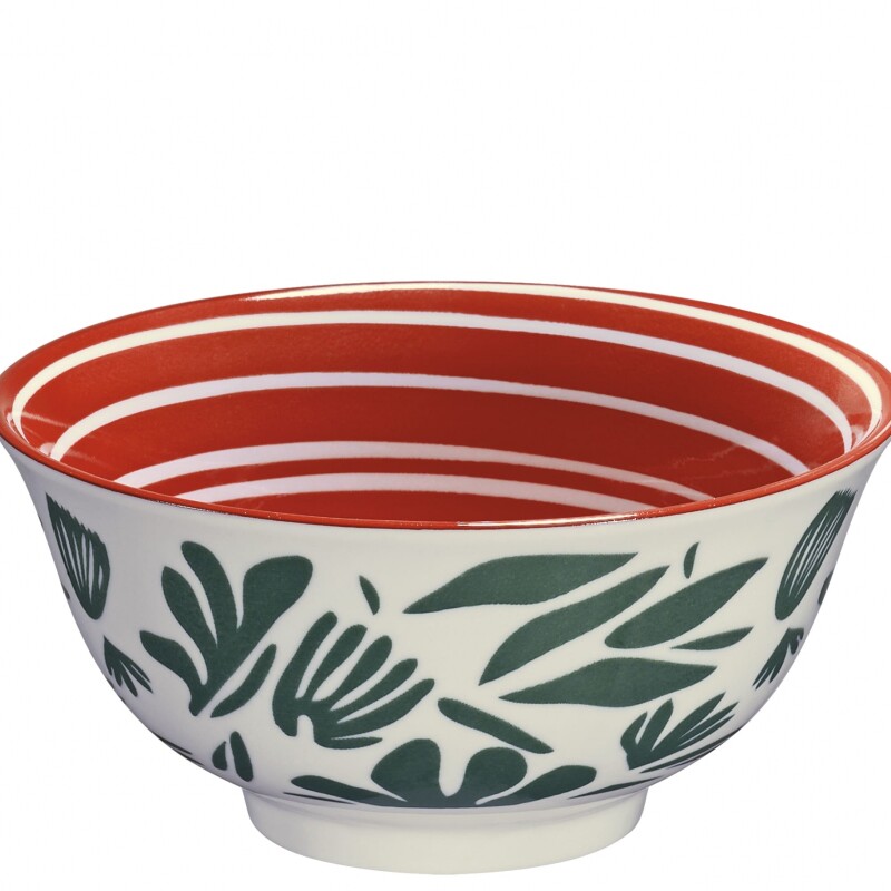 Bowl AMICI hojas 18 cm Bowl AMICI hojas 18 cm