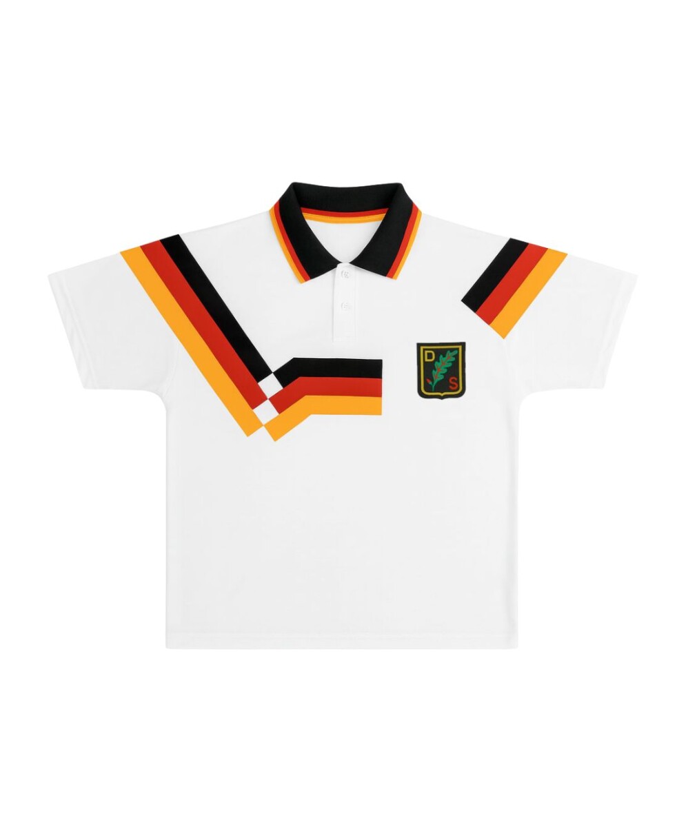 Remera deportiva Alemán - Blanco 