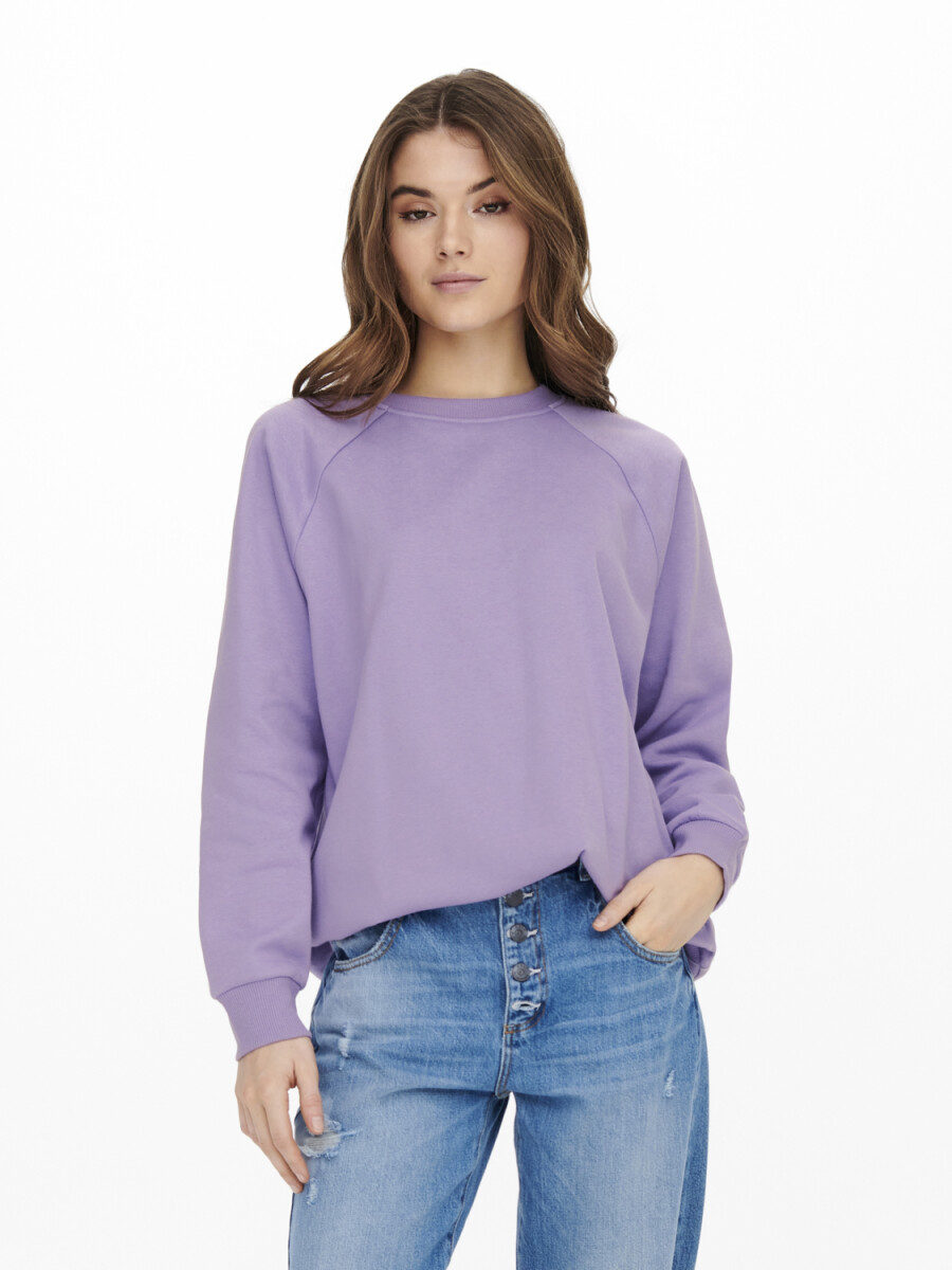 Polerón Every Oversize - Chalk Violet 