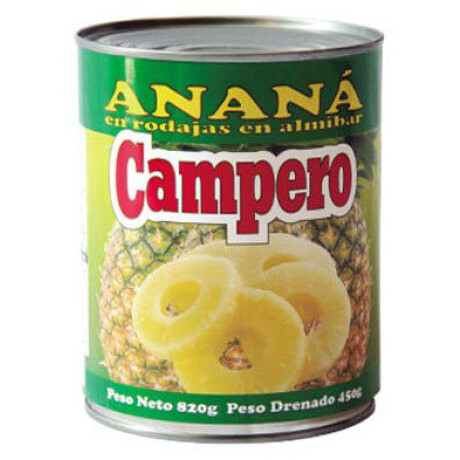 ANANA EN ALMIBAR CAMPERO 850 GR ANANA EN ALMIBAR CAMPERO 850 GR