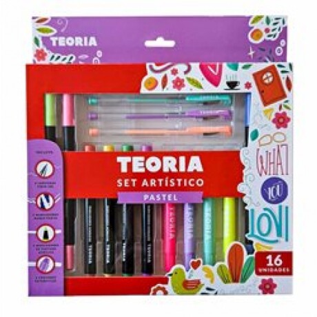 Set Artistico 16 pcs TEORIA Pastel