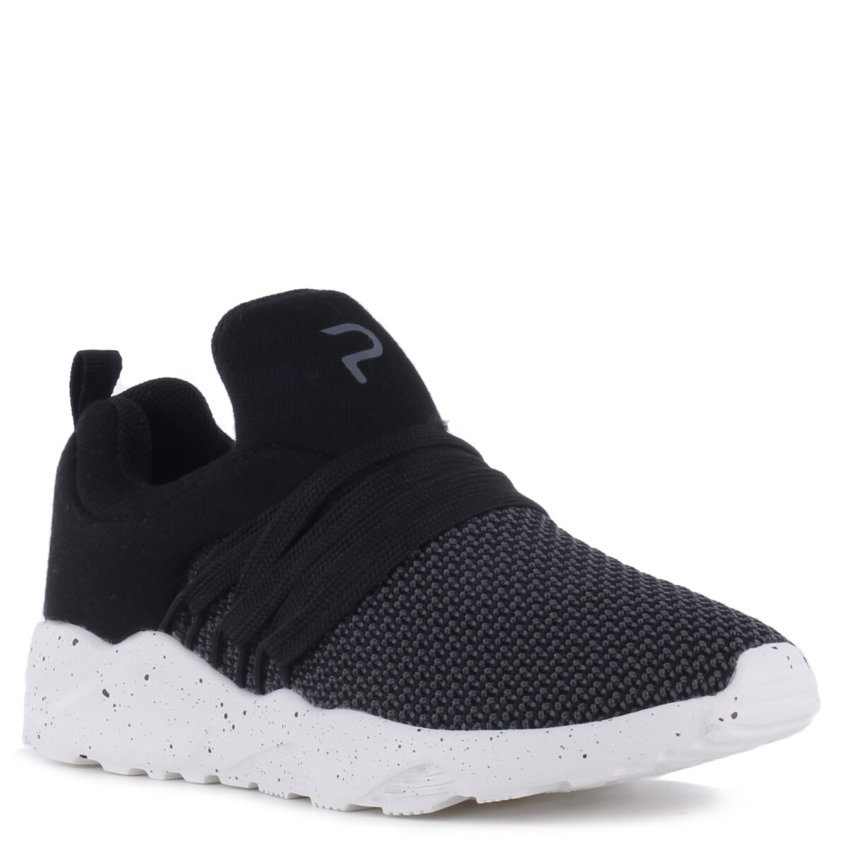 Championes Infantiles Push MILENI de tela tejida - Negro 