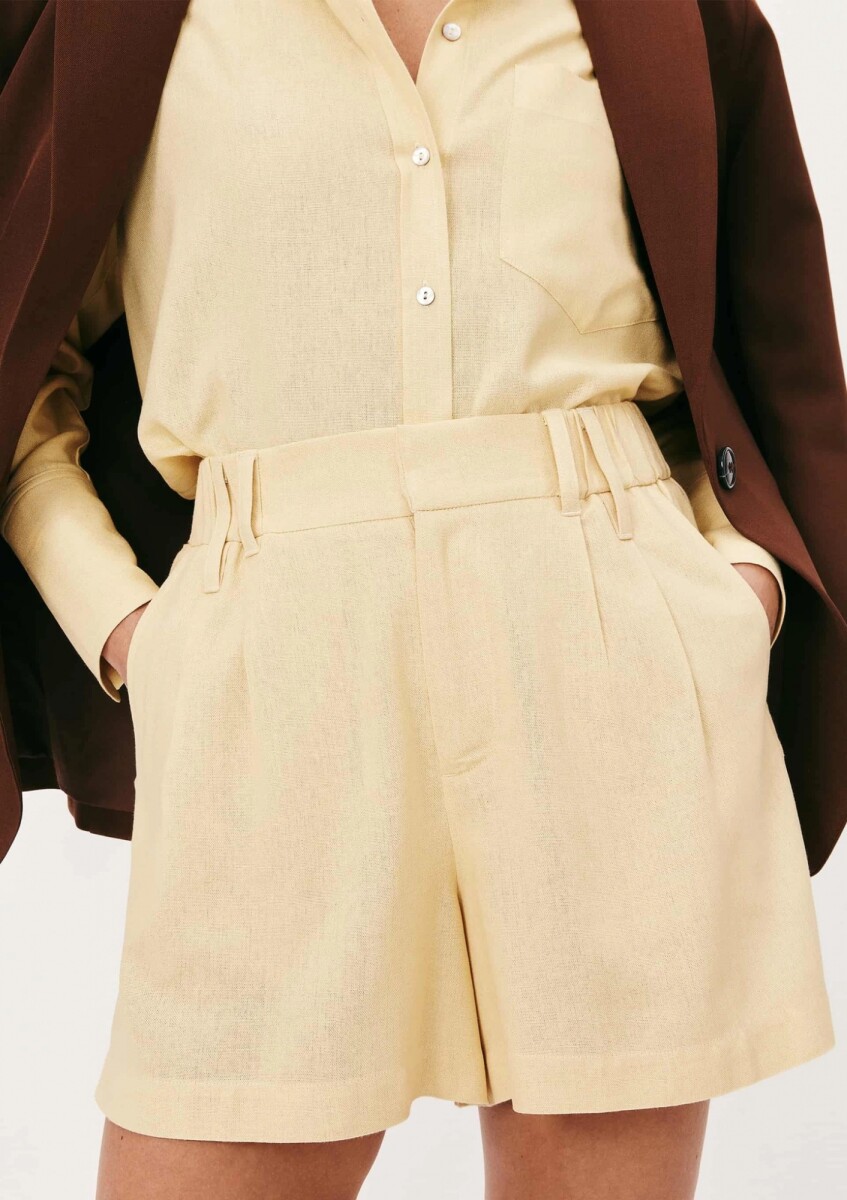 SHORT RECTO - AMARILLO 