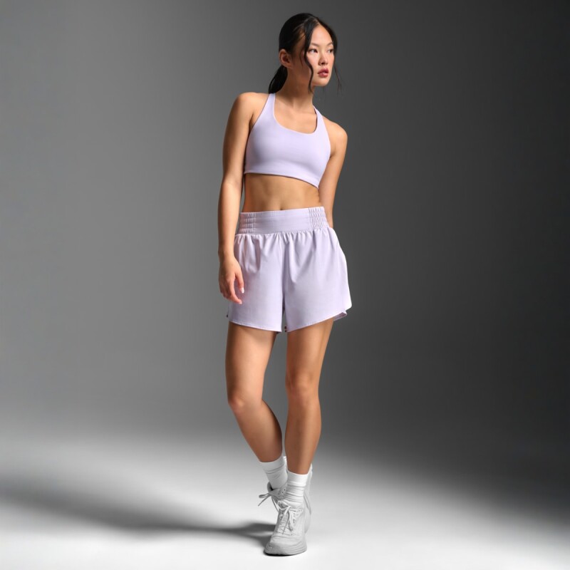 Short Training Aero Hi-Rise 4 Inch Short Mujer Virtual Violet/violet Reflective