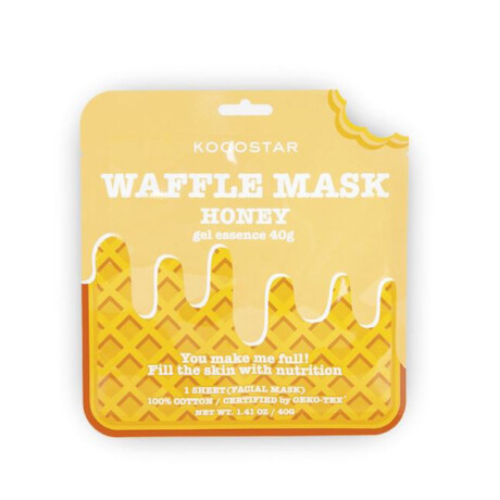 Hortensia Waffle Mask -Honey (Piel Seca) X 1 Un Hortensia Waffle Mask -Honey (Piel Seca) X 1 Un