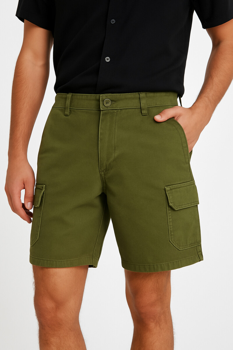 Bermuda Liok - Verde Oliva 