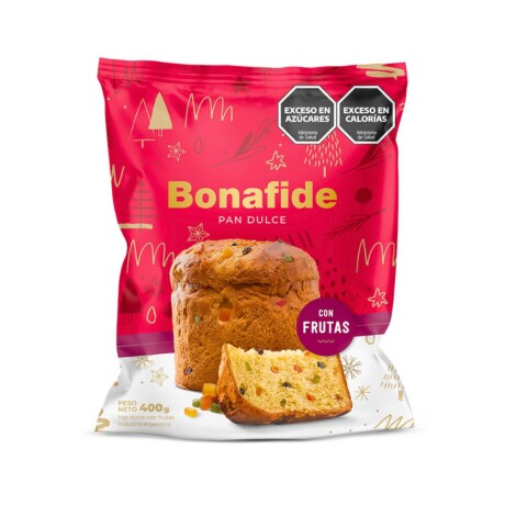 Pan Dulce Bonafide 400g con frutas Pan Dulce Bonafide 400g con frutas