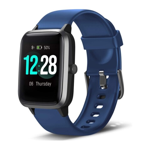 Reloj Inteligente Smartwatch Estilo de Vida y Fitness ID205L Azul
