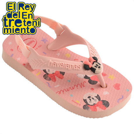 Havaianas Calzado Infantil Chancleta Ojota Sandalia Rosa-Minnie