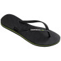 Sandalias Havaianas Slim Brasil Mujer Negro