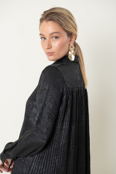 CAMISA PLATA Negro