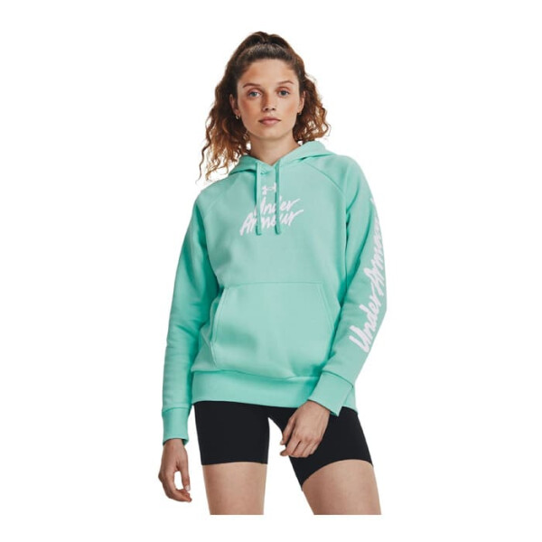 Canguro Under Armour Flecce Graphic de Mujer - 609-361BIV Verde Agua