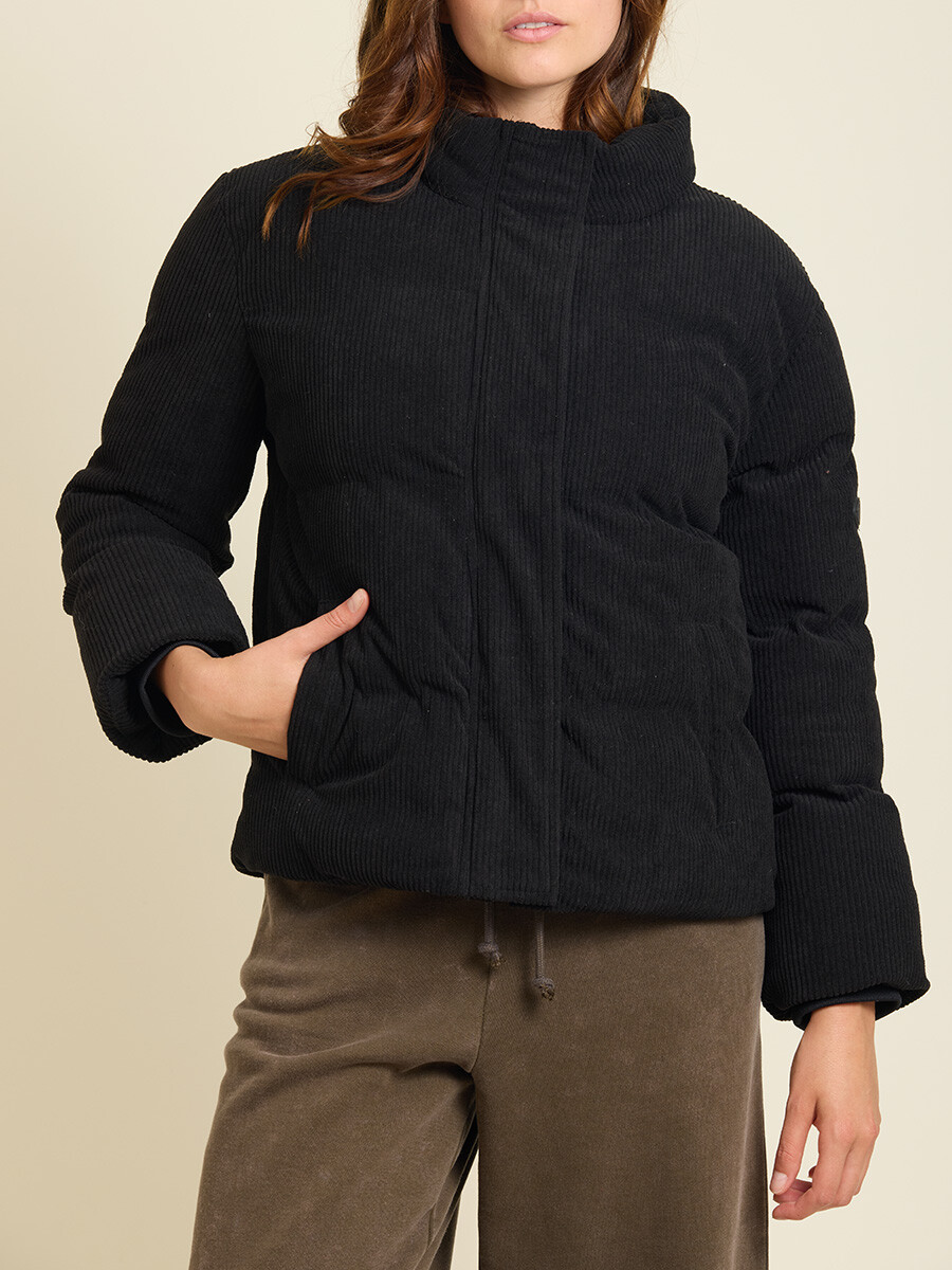 CAMPERA WINNA RUSTY - Negro 