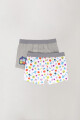 Pack x2 boxer marvel/disney Gris claro