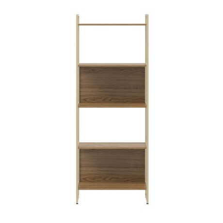 BIBLIOTECA MDF-Y-METAL VOSS
