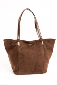 Travel Bag Gamuza Vegana Chocolate