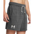 UA Rival Terry 6in Short-BRN GRY-025
