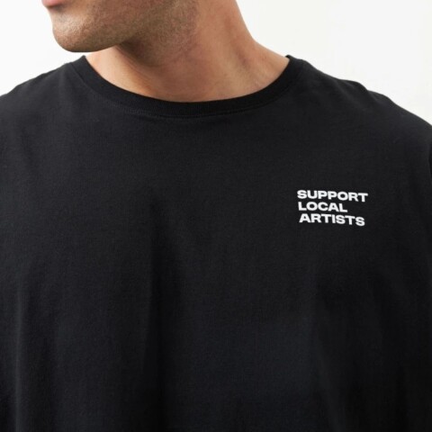 REMERA VINYL NEGRO
