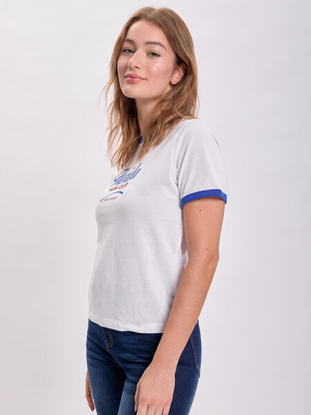 Remera estampa Blanco