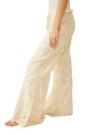 EMMA EMBROIDERED PANT Marfil