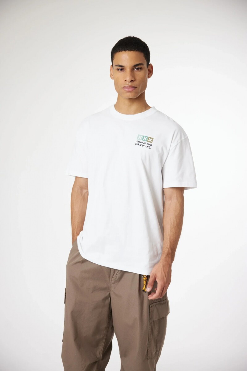 SQUARE TEE Blanco