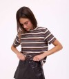 Short Wide Xl Couro Chocolate