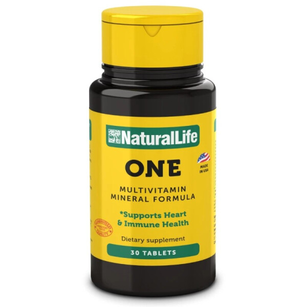 ONE Multivitamínico Natural Life | 30 Comprimidos ONE Multivitamínico Natural Life | 30 Comprimidos