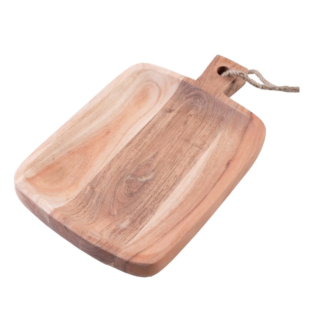 TABLA SMALL MADERA-ACACIA NATURAL-BEIGE PICADA 8416/8417