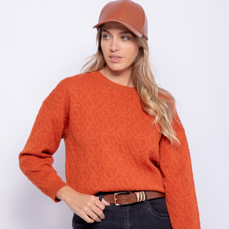 SWEATER WENDY Rojo Paprika