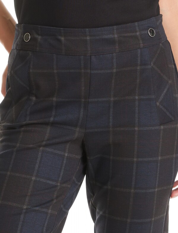 Pantalon Cuadros AZUL/MULTI
