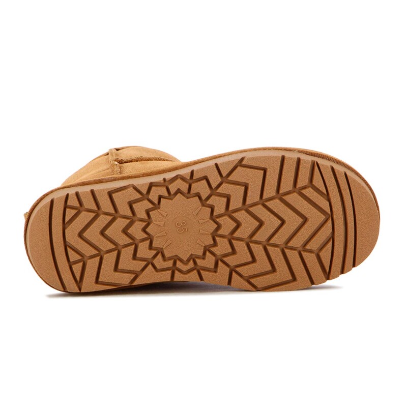 Country Pantubota Cuero Suede / Water-Resistant – Dama – Camel Camel