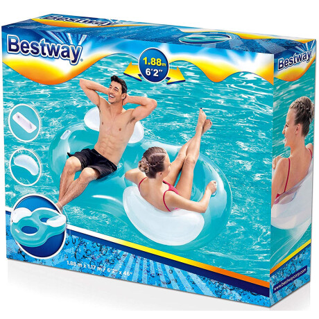 PROMOCIÓN PUFF INFLABLE BESTWAY 120 x 120 x 66 CM 75052