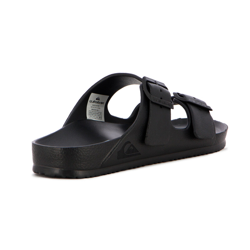 Quiksilver Sandalias Malibu Hombre - Negro Negro