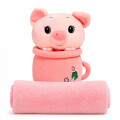 Frazada Peluche 1.60m X 1.00m Cerdito