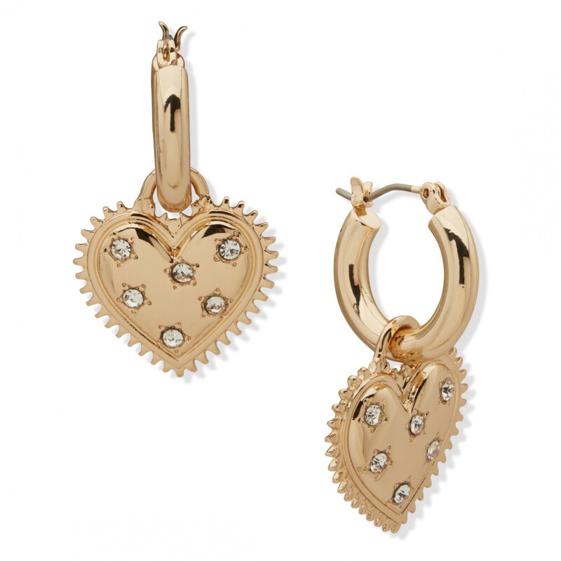 Pe 18Mm Hoop W Heart Click It Crystal