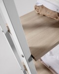 Estantería Aarhus acero blanco 56 x 172 cm Estantería Aarhus acero blanco 56 x 172 cm