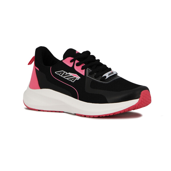 Championes Avia Ron Mujer Negro-coral