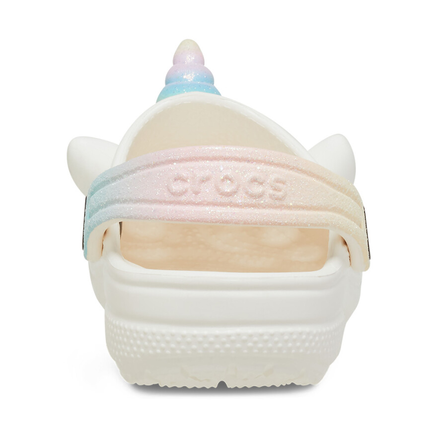 Classic I AM Rainbow Unicorn Clog T - Niños Chalk