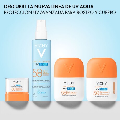 Protector Solar Vichy Capital Soleil UV Aqua Invisible Spray FPS50 200ml Protector Solar Vichy Capital Soleil UV Aqua Invisible Spray FPS50 200ml